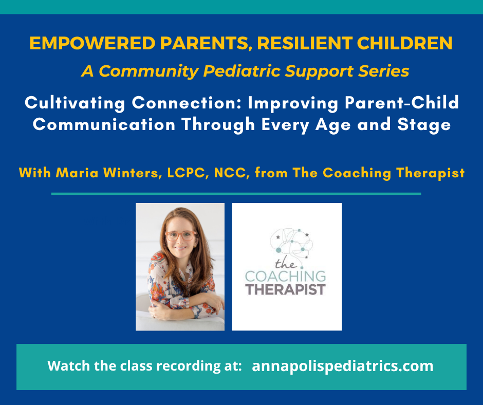 Cultivating Connection: Improving Parent-Child Communication Through Every Age and Stage video resource graphic