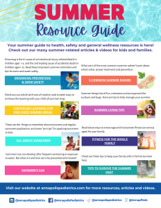 summer resource guide safety health wellness